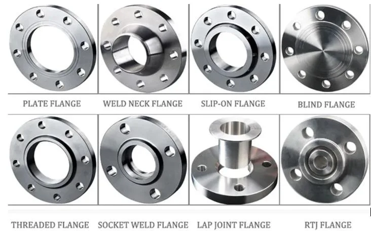 Hot Sale ANSI/DIN/En Forged Carbon/Stainless Steel Welding Neck/Blind/Slip on/Lap Joint/Flat Plate/Socket RF/FF/Rtj Pipe Flanges