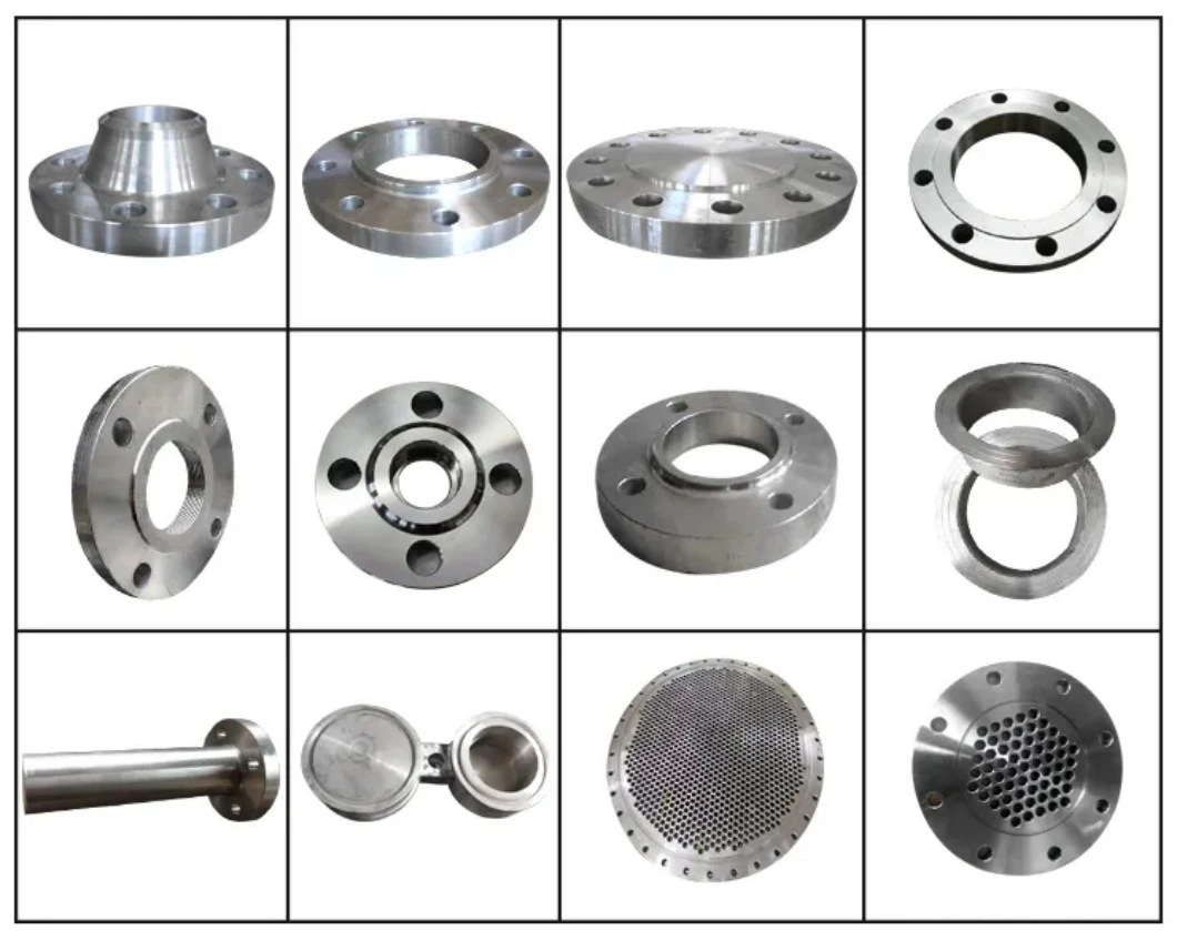 ASTM A105 Flange Blind Stainless Steel Carbon Steel According to Standard Blind Slip on Weld Neck Flange Manufaflange Water Pipe Flange